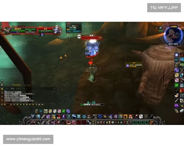 魔兽世界怪物血条位置调整：以中心为焦点